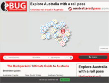 Tablet Screenshot of bugaustralia.com